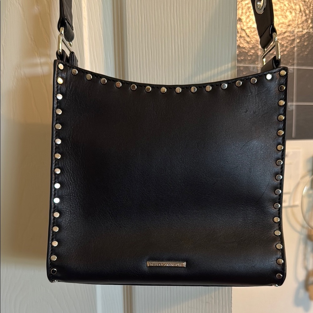 Rebecca Minkoff Black Studded Crossbody Bag